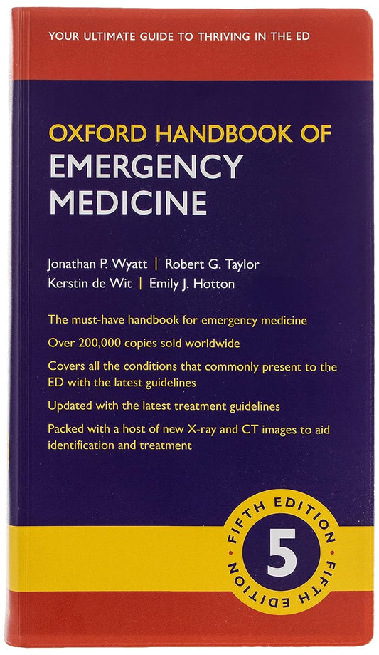 Oxford Handbook of Emergency Medicine Oxford Medical Handbooks 5th Edition