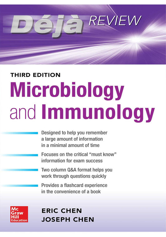 Deja Review: Microbiology and Immunology, Third Edition 3rd Edition