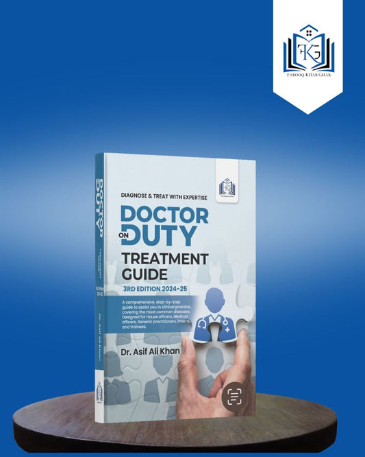 Doctor on Duty Treatment Guide 3Rs Latest Edition by Dr. Asif Ali Khan