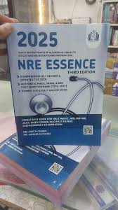 NRE ESSENCE 2025. 3rd Edition by Dr. Asif Ali Khan