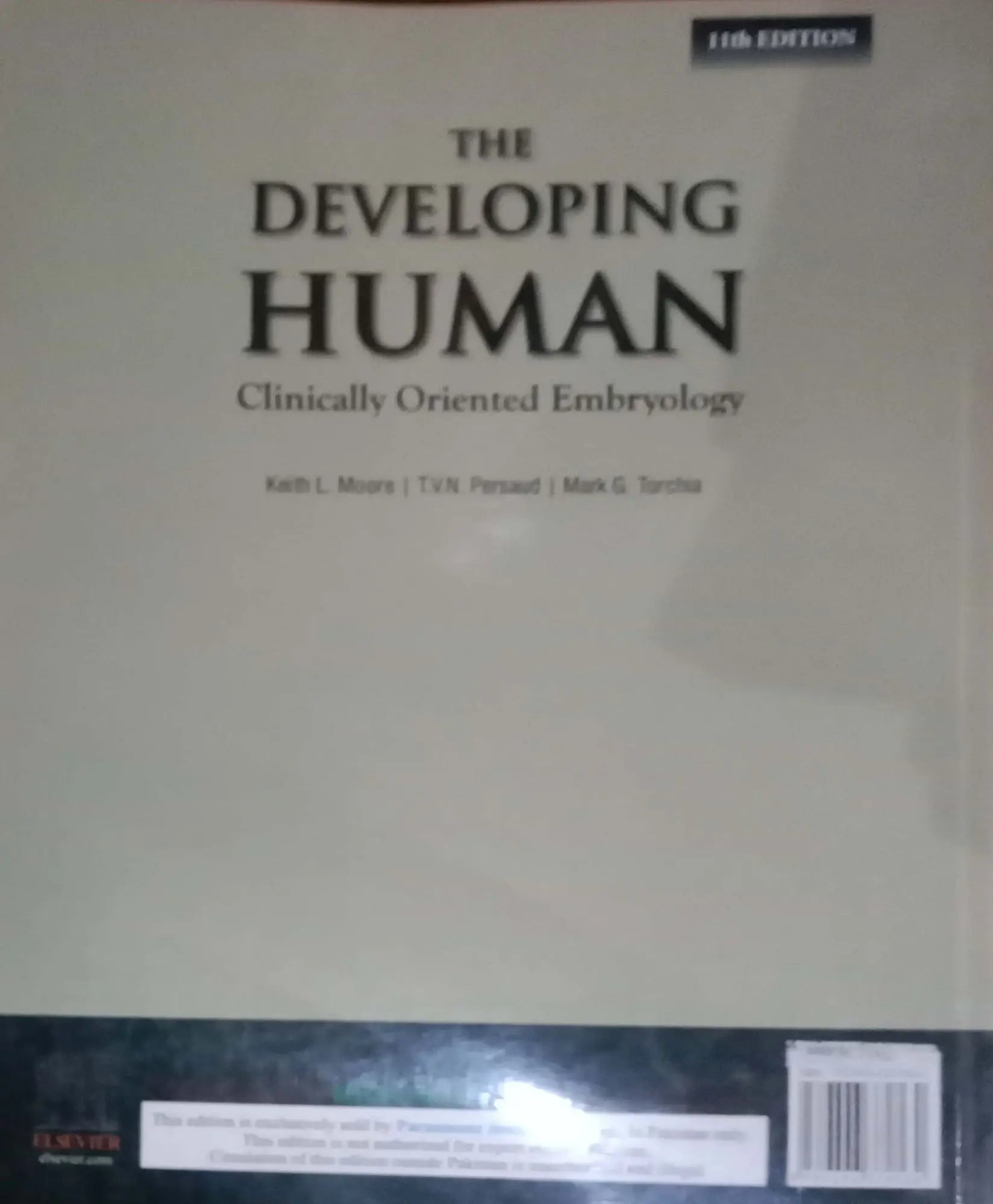 The Developing Human Clinical Oriented Embryology 11th Edition