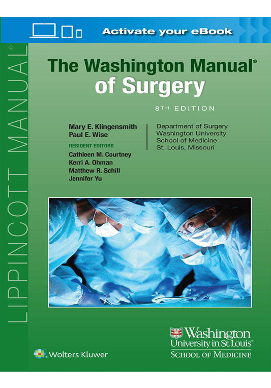 The Washington Manual of Surgery 8th Edition